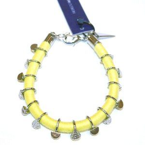 REBECCA MINKOFF Fashion YELLOW Silver BRACELET